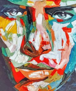 Abstract Male Face Diamond Painting