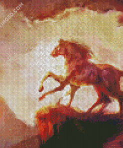 Abstract Sleipnir Art Diamond Painting