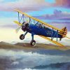 Biplane Diamond Painting