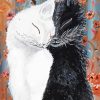 Black And White Cats Love Diamond Painting