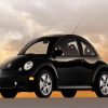 Black Volkswagen Bug Diamond Painting