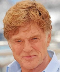 Blonde Robert Redford Diamond Painting