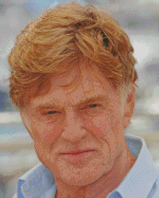 Blonde Robert Redford Diamond Painting