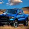 Blue Dodge Ram Diamond Painting