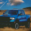 Blue Dodge Ram Diamond Painting