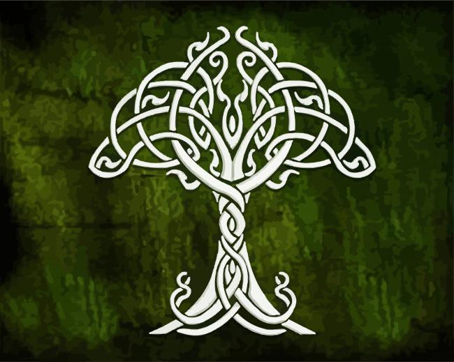 Celtic Tree Art Diamond Painting