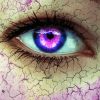 Close Up Purple Eyes Diamond Painting