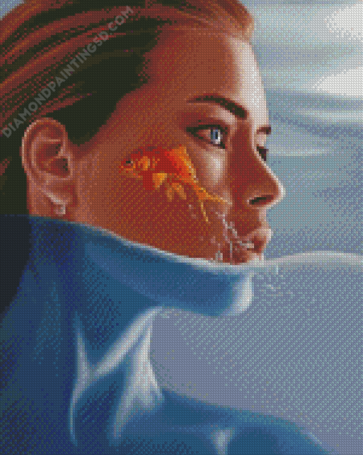 Drowning In Tears Diamond Painting