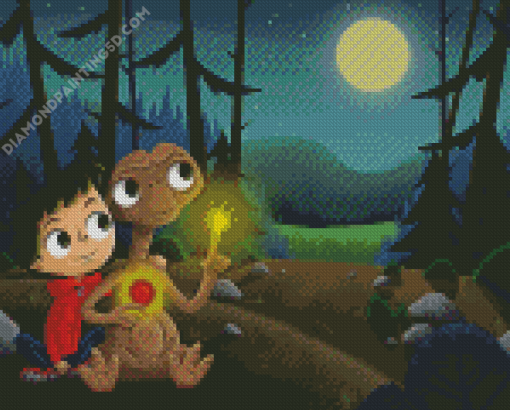 Et Extra Terrestrial Art Diamond Painting