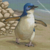 Fairy Penguin Diamond Painting