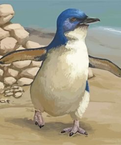 Fairy Penguin Diamond Painting