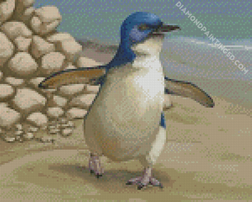 Fairy Penguin Diamond Painting