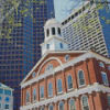 Faneuil Hall Boston Diamond Painting