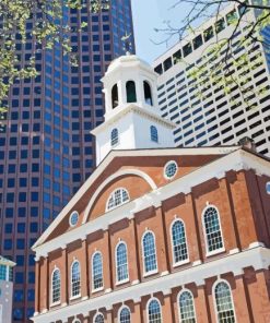 Faneuil Hall Boston Diamond Painting