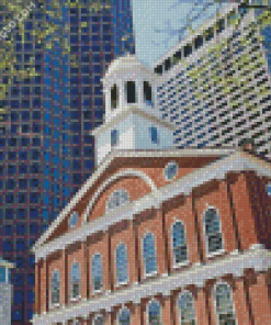 Faneuil Hall Boston Diamond Painting