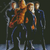 Fantastic Four Film Poster Diamond Painting