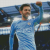 Footballer Bernardo Silva Diamond Painting