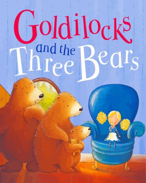 Goldilocks And The Three Bears Poster Diamond Painting