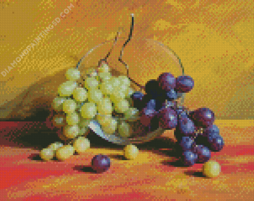 Grapevines Still Life Diamond Painting