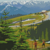 Hurricane Ridge Diamond Painting