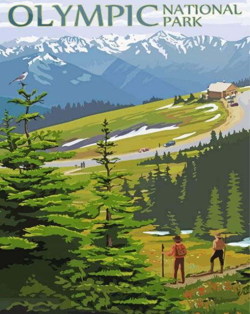 Hurricane Ridge Diamond Painting