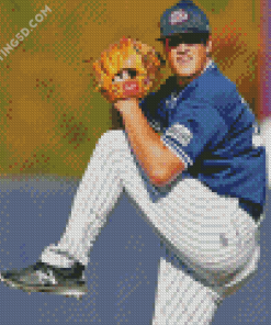 Jacob Webb Baseball Pitcher Diamond Painting