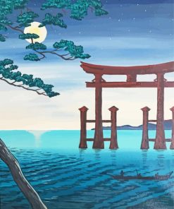 Japanese Torii Gate Art Diamond Painting