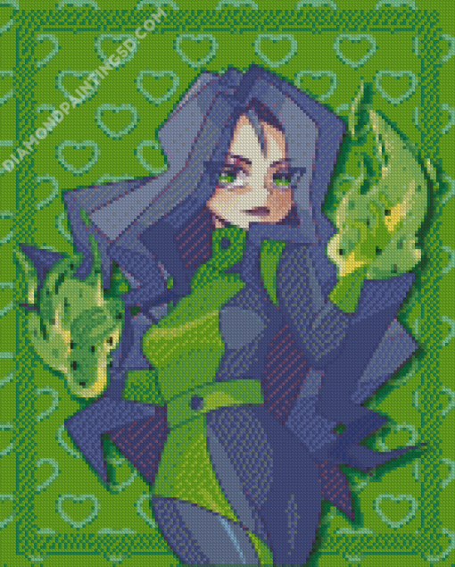 Kim Possible Shego Art Diamond Painting