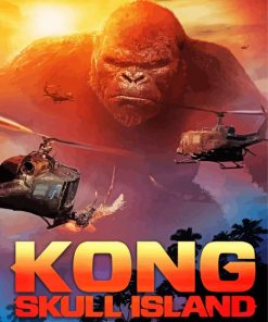 Kong Skull Island Poster Diamond Painting