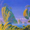 Landscape by Roger Dean Diamond Painting