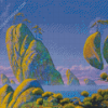 Landscape by Roger Dean Diamond Painting