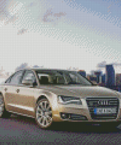 Luxury Audi A8 Car Diamond Painting