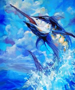 Marlin Swordfish Diamond Painting