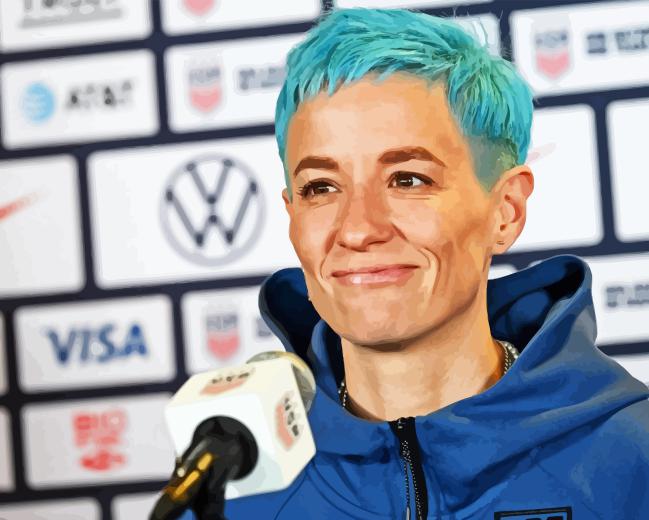 Megan Rapinoe Diamond Painting