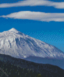 Mount Teide Diamond Painting