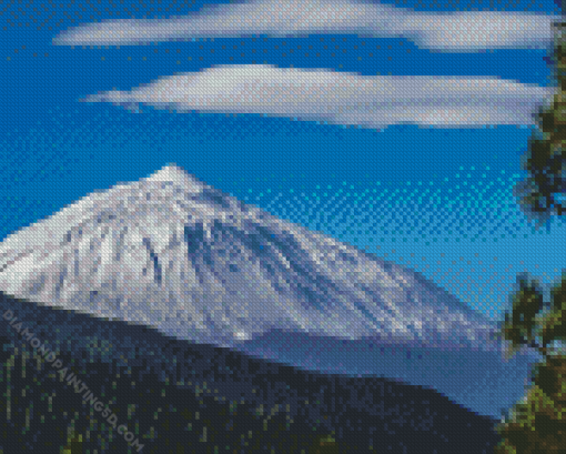 Mount Teide Diamond Painting