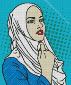 Muslim Arab Girl Diamond Painting