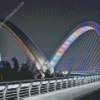 Nanning City Bridge At Night Diamond Painting