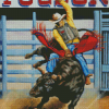 Rodeo Cowboy Diamond Painting