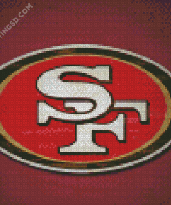 San Francisco 49ers Football Diamond Painting