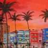 South Beach Miami Art Diamond Painting