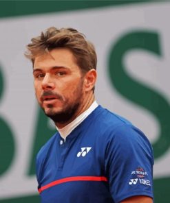 Tennis Player Stan Wawrinka Diamond Painting