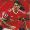 The Footballer Victor Lindelof Diamond Painting