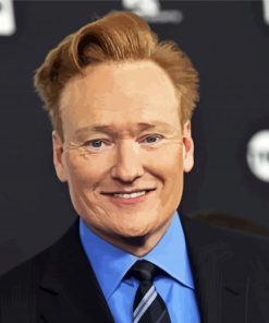 The TV Host Conan O Brien Diamond Painting