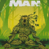 Tree Man Poster Diamond Painting