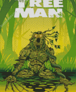 Tree Man Poster Diamond Painting