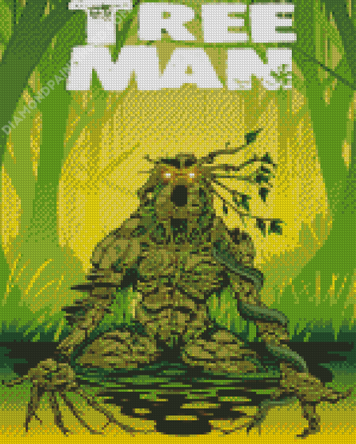 Tree Man Poster Diamond Painting