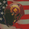 Washington Commanders Helmet Diamond Painting