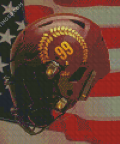 Washington Commanders Helmet Diamond Painting