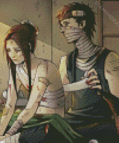 Zabuza And Haku Diamond Painting